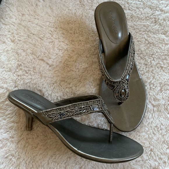 NWT Lane Bryant new in box silver heels - Picture 7 of 15